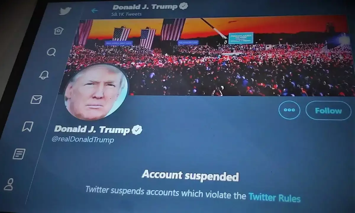 TS BJP condemns suspension of Trumps Twitter account