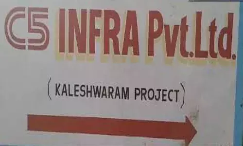 Income tax officials detected Rs 160 Cr unaccounted cash transactions by Hyd based C5 Infra