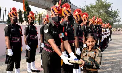 Nyorah Patras journey to meet the soldiers fulfilled