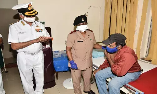 COVID-19 vaccination starts for Indian Navy at Visakhapatnam