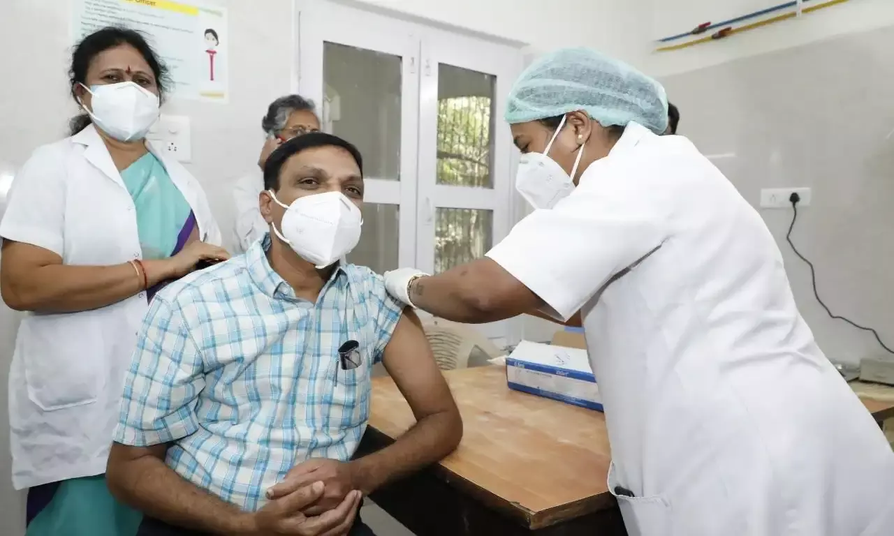 COVID-19 vaccination drive for railways healthcare staff begins