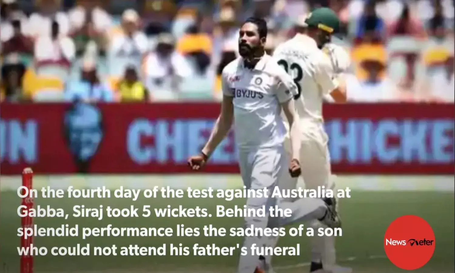 Video: Dreams, tragedies, and newfound celebrity status of Mohammed Siraj