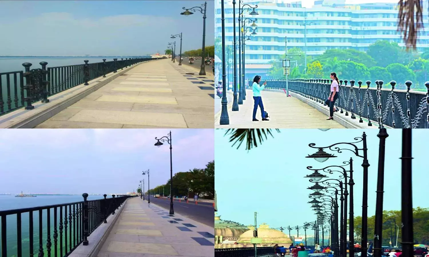 Beautification works on Tank Bund road reach final lap