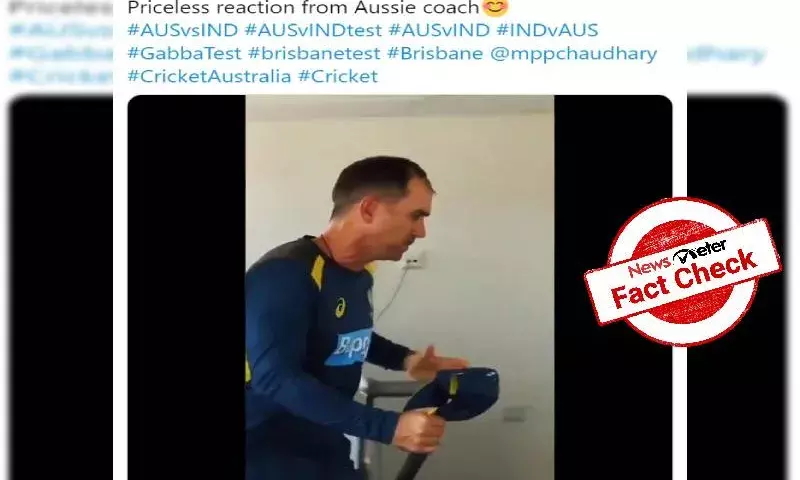 Fact Check: No, Indias win is not responsible for Justin Langers anger