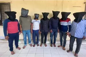 Cyberabad cops bust inter-state gang who robbed Muthoot Finance in TN, recover 25kg gold Cyberabad cops bust inter-state gang who robbed Muthoot Finance in TN, recover 25kg gold