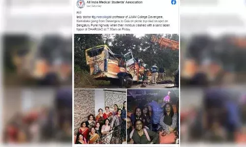 Fact Check: Claim that 17 women doctors from Ktaka were killed in road accident is misleading