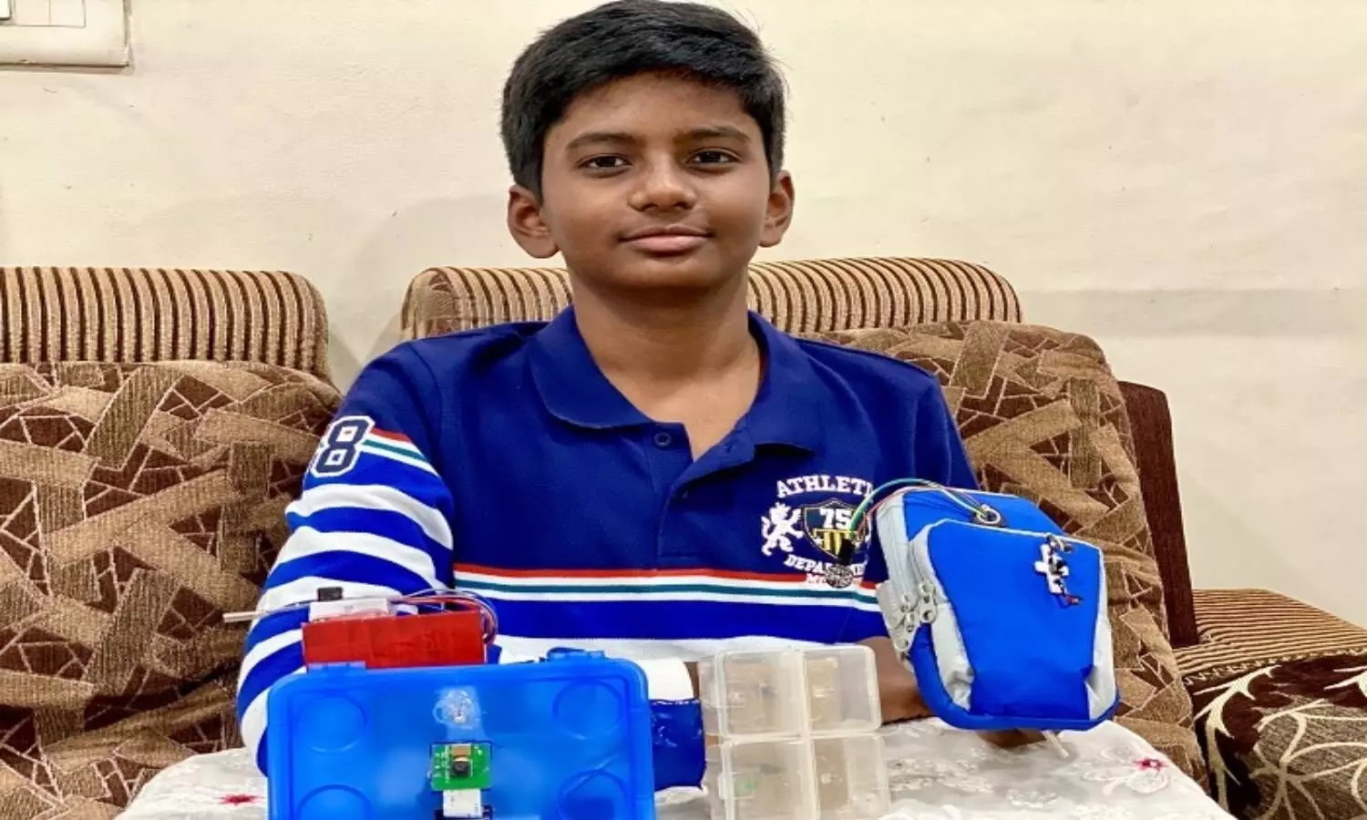 `Smart wristband for Alzheimers patients:  Class IX student from Hyderabad wins Pradhan Mantri Rashtriya Bal Puraskar Award