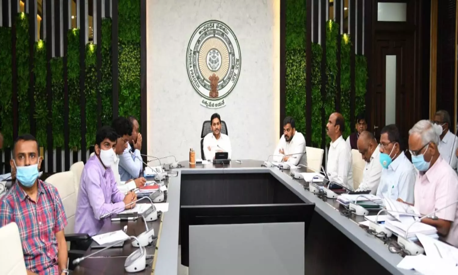 Jagan directs officials to complete works on Polavaram project on time
