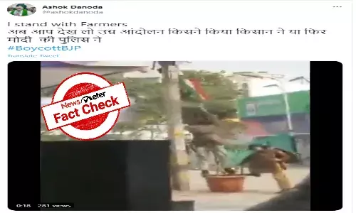 Fact Check: Old video of cops allegedly breaking CCTV cameras falsely linked to Republic Day violence in Delhi