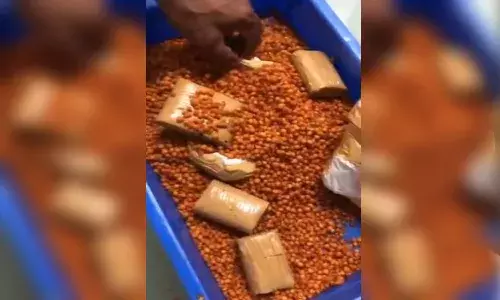 Video: Foreign currency worth Rs 54 L concealed in Boondi packet