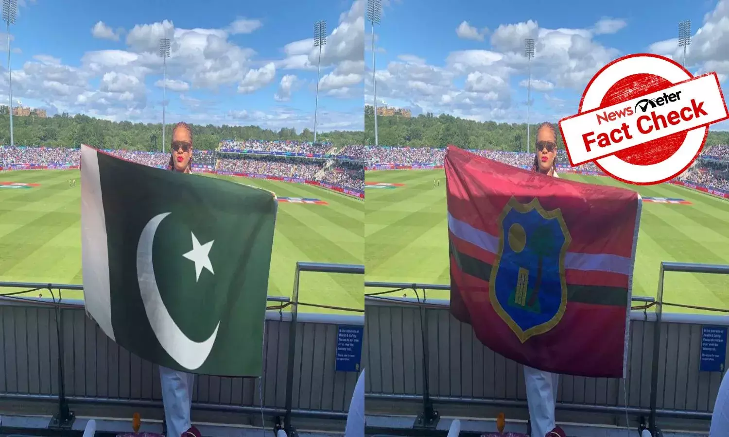 FACT CHECK: Picture of Rihanna holding Pakistani flag is morphed