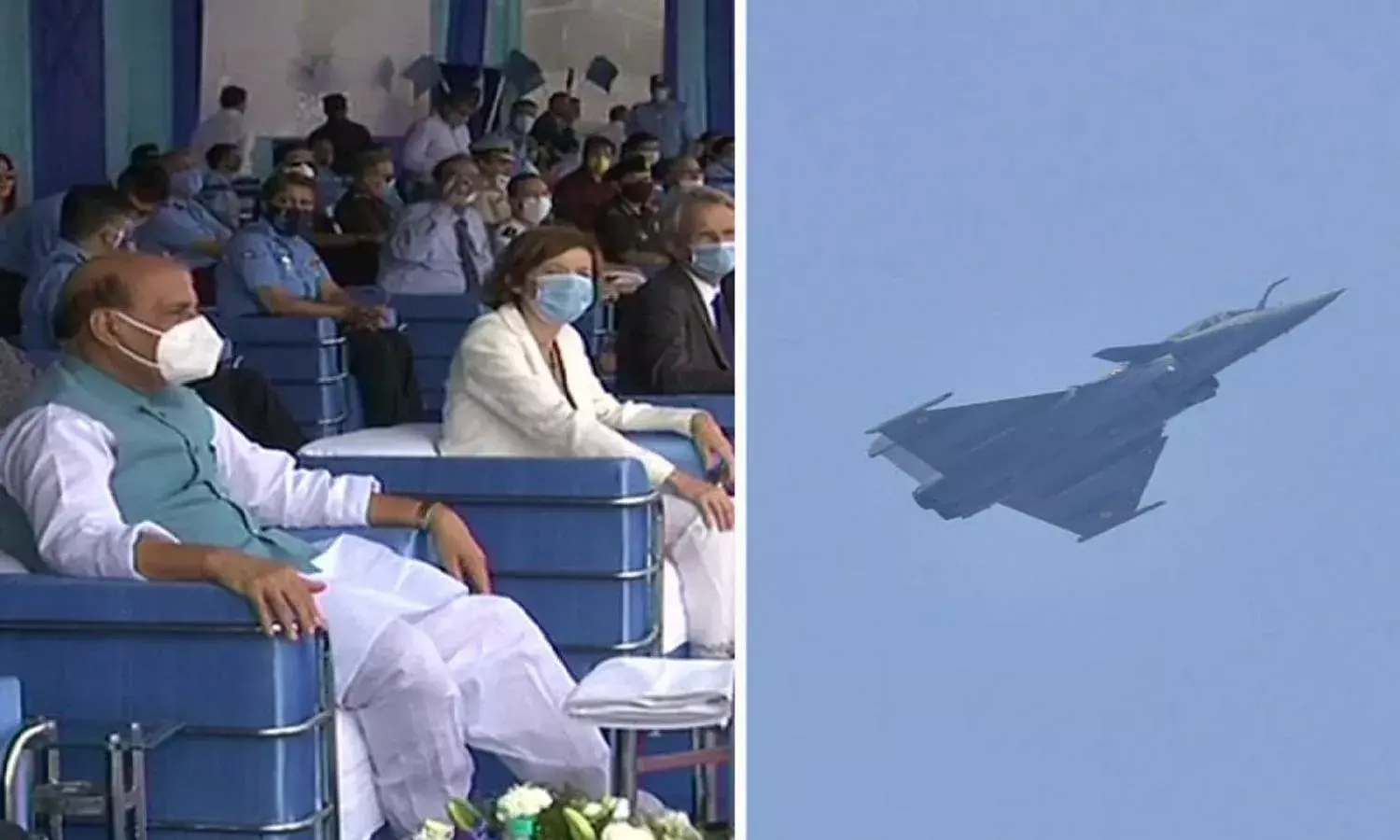 MoD spent Rs 41.32L for induction ceremony of Rafale, Rs 9.18L for GST