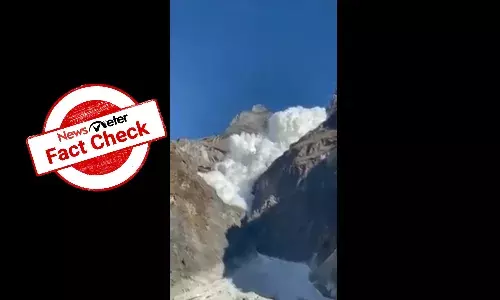 FACT CHECK: Nepal avalanche passed off as Uttarakhand glacier burst