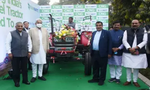 Indias first retrofitted CNG tractor launched; farmers can save Rs 1 lakh