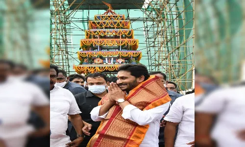 CM Jagan commissions Antarvedi Ratham at Lakshminarasimha Swamy temple