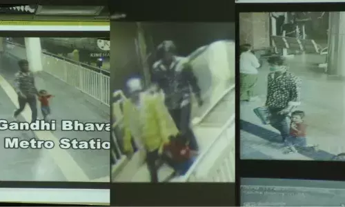 Hyderabad Cops rescued 3-year-old from Maharashtra
