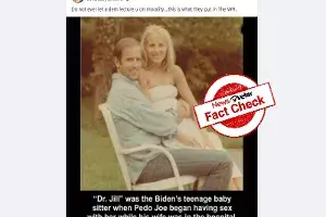 Fact check: US first lady was not teenager when Joe Biden started dating her Fact check: US first lady was not teenager when Joe Biden started dating her