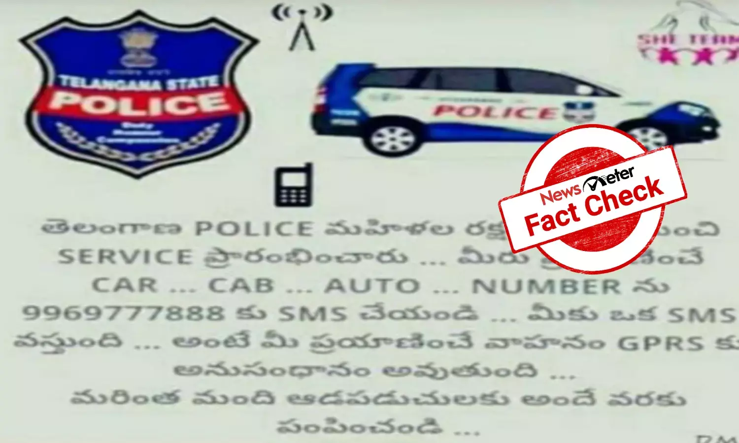 FACT CHECK: No, 9969777888 is not Telangana polices helpline number for women