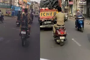 Helmet must for motorcycle-borne cops, pillion riders in Hyderabad Helmet must for motorcycle-borne cops, pillion riders in Hyderabad