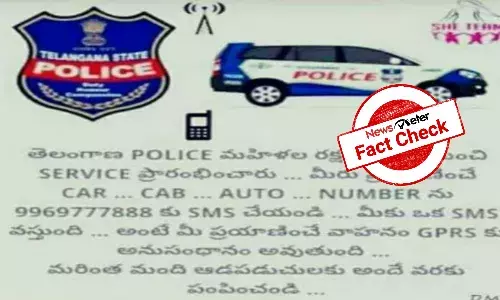 FACT CHECK: No, 9969777888 is not Telangana polices helpline number for women