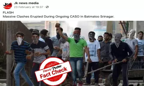 protests in Srinagar