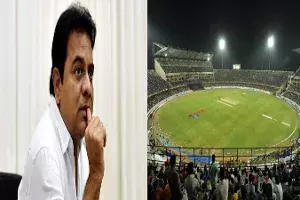 KTR requests BCCI to host IPL matches in Hyderabad KTR requests BCCI to host IPL matches in Hyderabad
