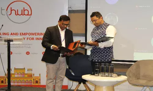 T-Hub & TFMC sign MOU to promote start-ups