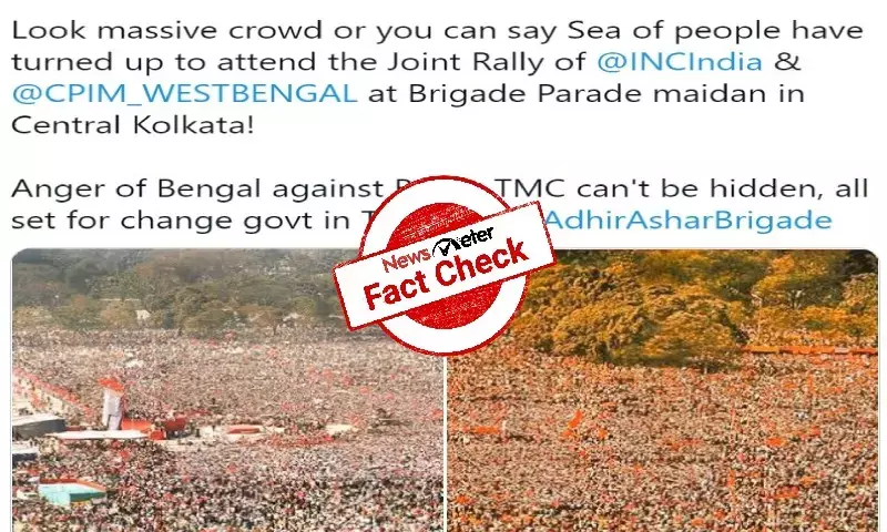 CPIM-Congress’ Kolkata rally