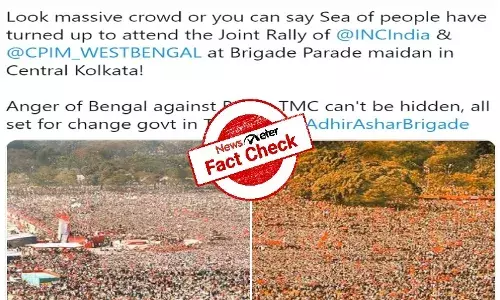CPIM-Congressā Kolkata rally