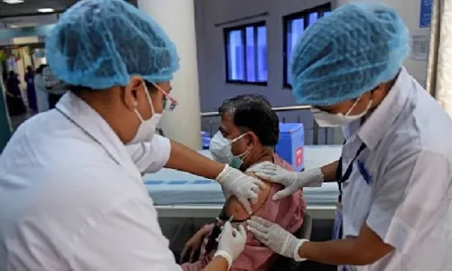 Covid vaccination 2.0: 4,558 from priority groups inoculated on first day in Telangana