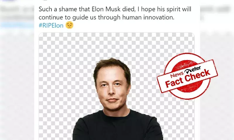 Fact Check: News of Elon Musks death is hoax