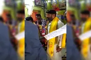 Balayya slapgate continues: Actor-turned-politician slaps TDP activist at Hindupur Balayya slapgate continues: Actor-turned-politician slaps TDP activist at Hindupur