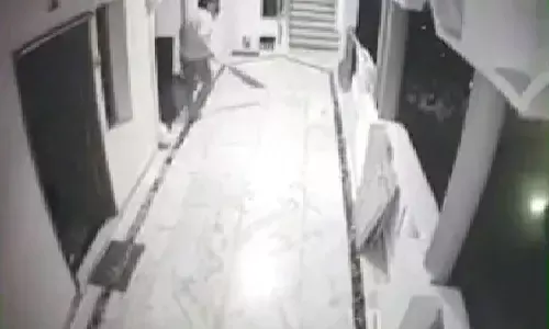 Police inspector falls to death chasing lizard at Guntur