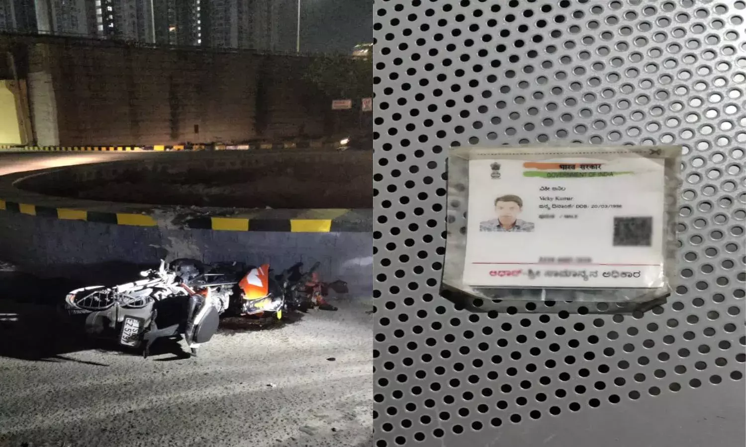 Narsingi motorcycle crash: Air Force official killed, techie injured