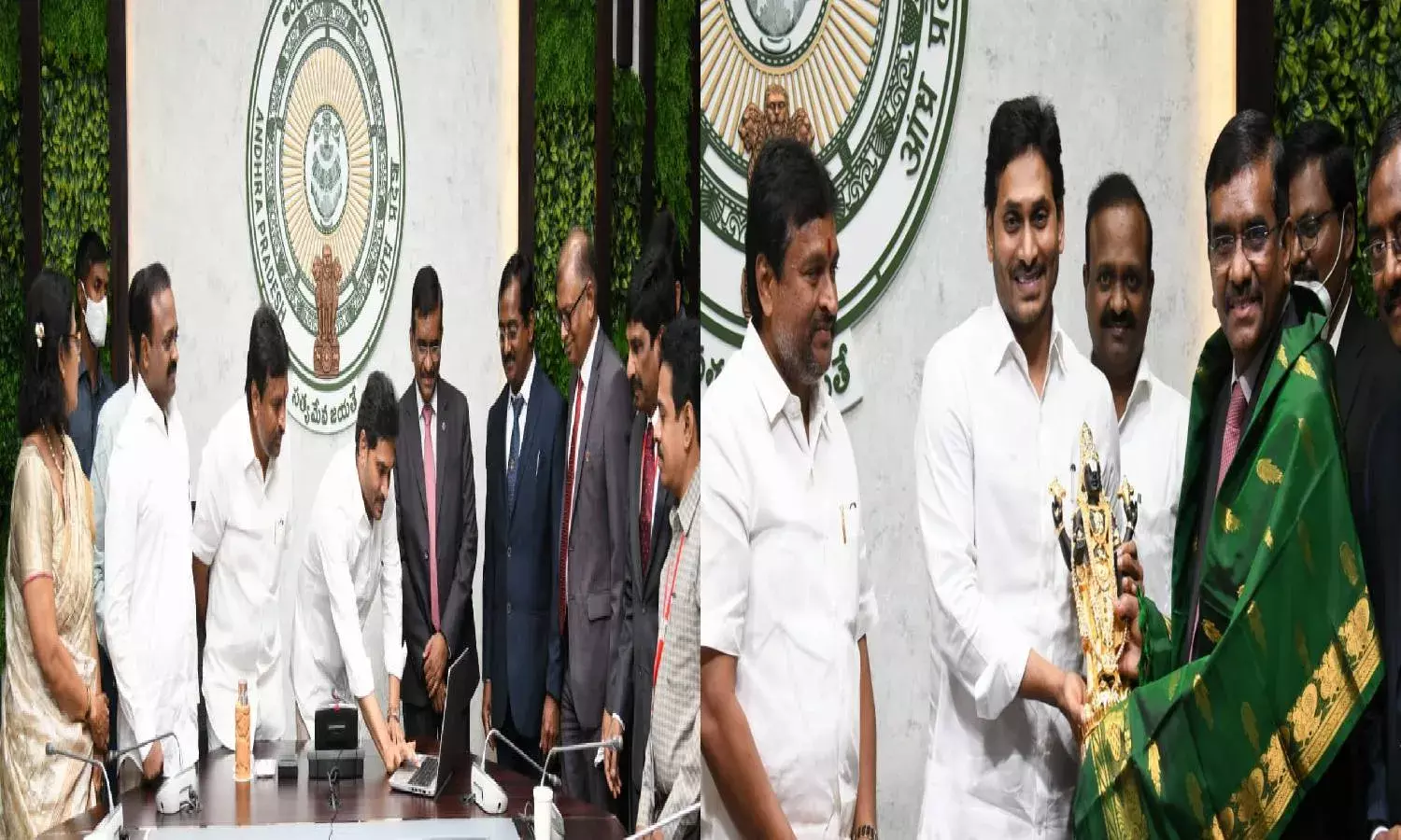 Jagan launches temple management system, devotees can make donations via e-hundi