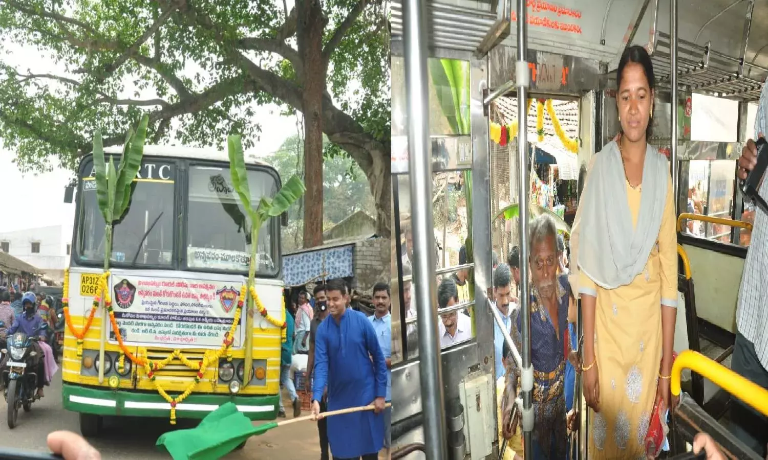 Maoist affected area in Vizag Agency gets public transport for first time