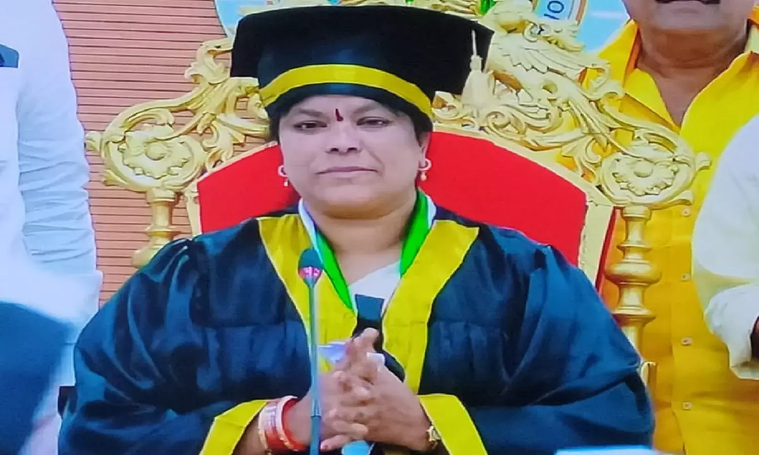 Suspense over, Hari Venkata Kumari elected Vizag mayor
