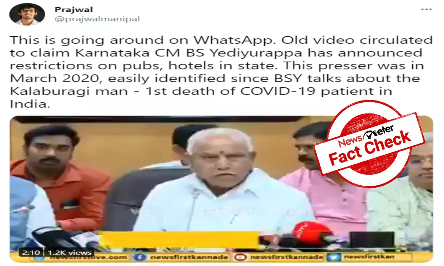 Yeddiyurappa COVID restrictions