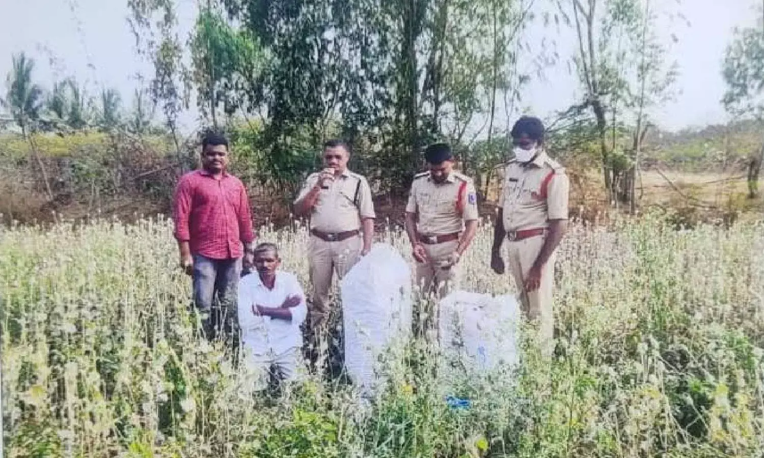 Inter-state opium racket busted, one held