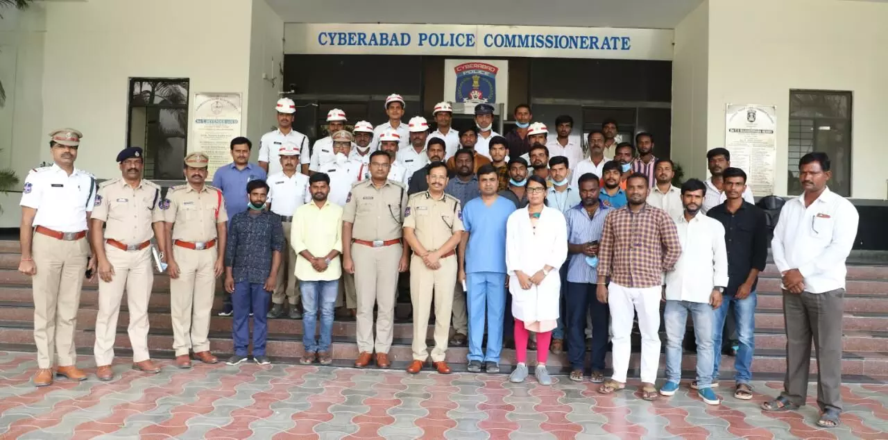 Saving Accident Victims: Cyberabad traffic cops launch first responder training course