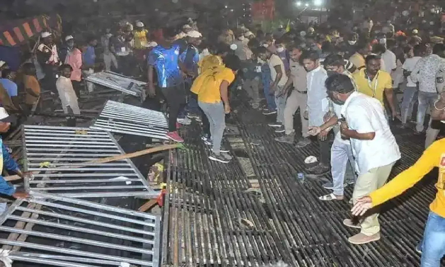 Kabaddi stadium tragedy: 80 injured after makeshift spectator gallery collapses