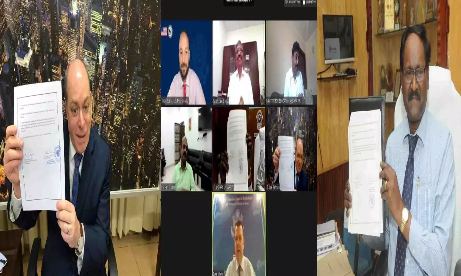 US Consulate General Hyderabad, Andhra University to establish American Corner in Vizag