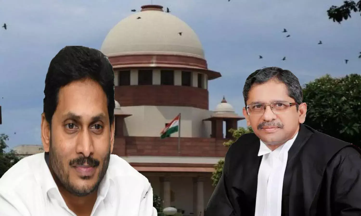 Amaravati Land Scam: SC dismisses Jagans plaint against sitting judge N V Ramana