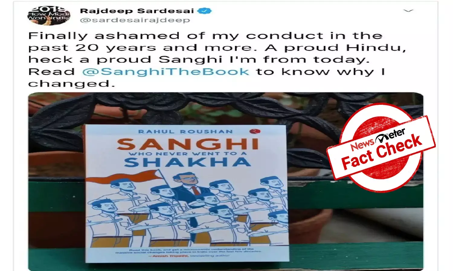 Rajdeep Sardesai, Sanghi