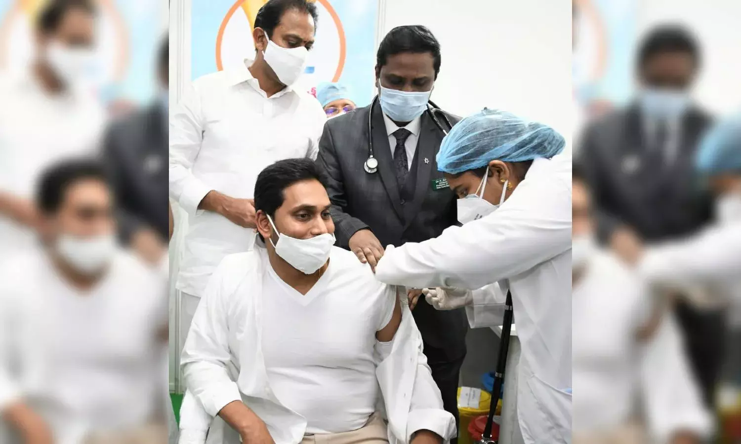 Jagan takes COVID-19 vaccine, says vaccine drive will be completed in 90 days