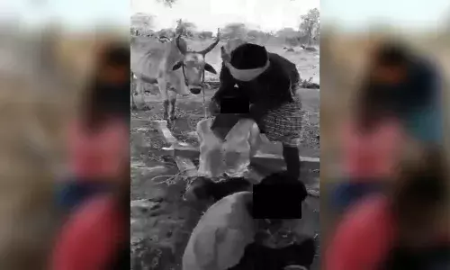 Mahabubabad shocker: Orchard guards force minors to eat cow dung, arrested