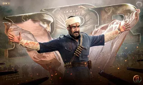 Makers of RRR unveil Ajay Devgns first look on actors birthday