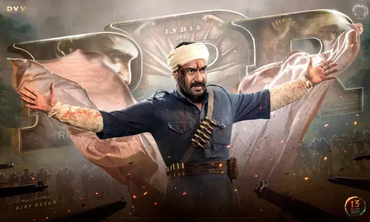Makers of RRR unveil Ajay Devgns first look on actors birthday