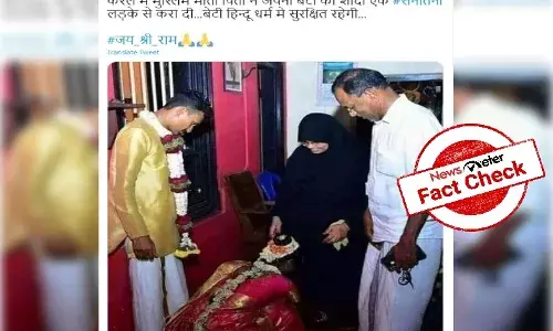 Did Muslim parents marry their daughter to Hindu? Miscreants churn-out communal narrative