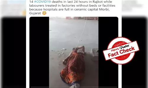 labourers treated in factory at Rajkot, covid, rajkot